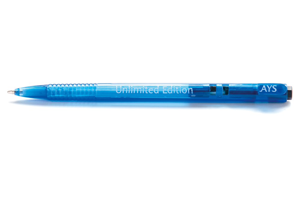 David Blackmore: BARCLAYS' plastic ballpoint pen (black ink), circa 2008