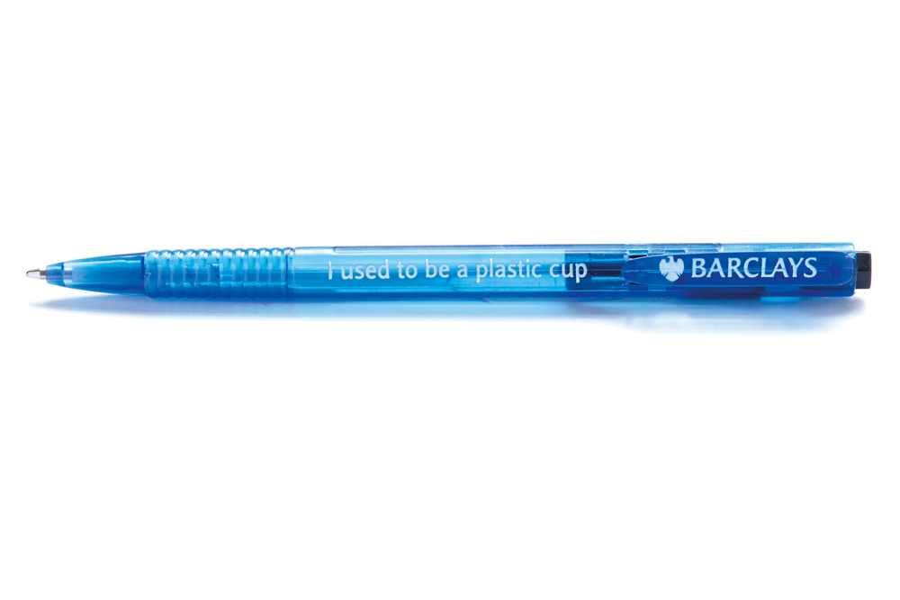 David Blackmore: BARCLAYS' plastic ballpoint pen (black ink), circa 2008